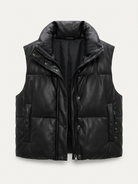Cropped Padded Gilet - studio