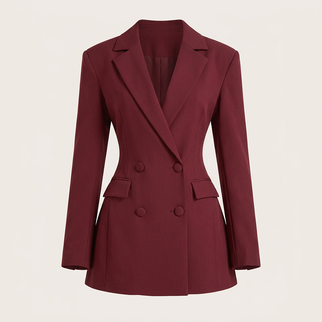 Double Breasted Tailored Blazer - studio